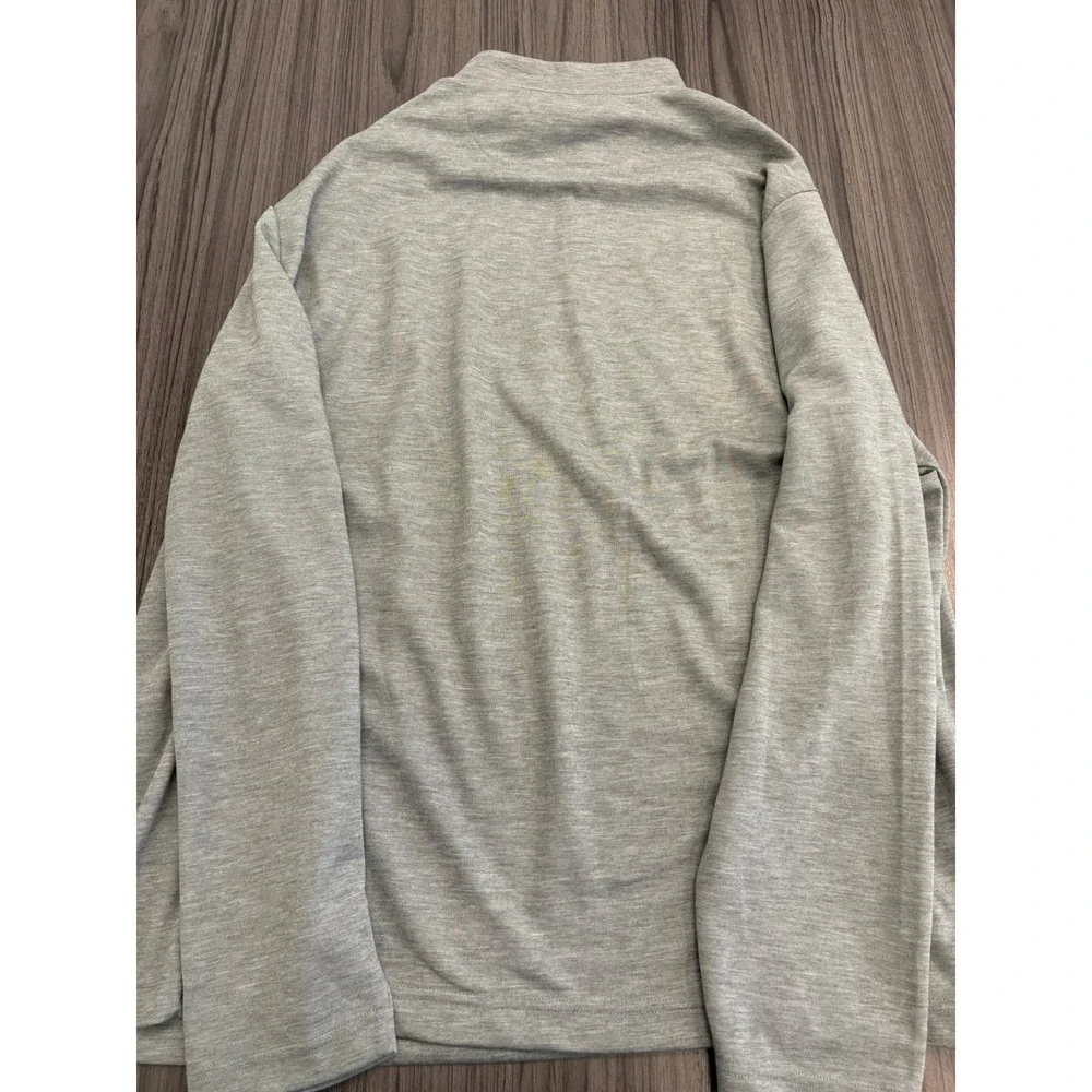 NWT RedHead Men's 2XL XXL‎ Gray Quarter Zip Pullover Lightweight Performance Top